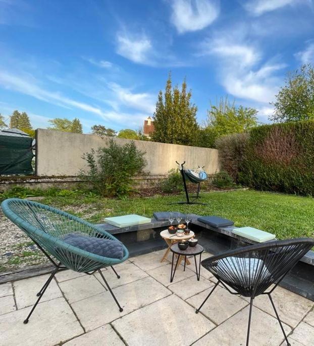 Charmante Maison Bourguignonne Avec Grand Jardin Et Parking Montbard Exteriér fotografie