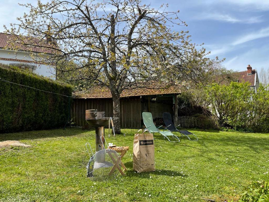 Charmante Maison Bourguignonne Avec Grand Jardin Et Parking Montbard Exteriér fotografie